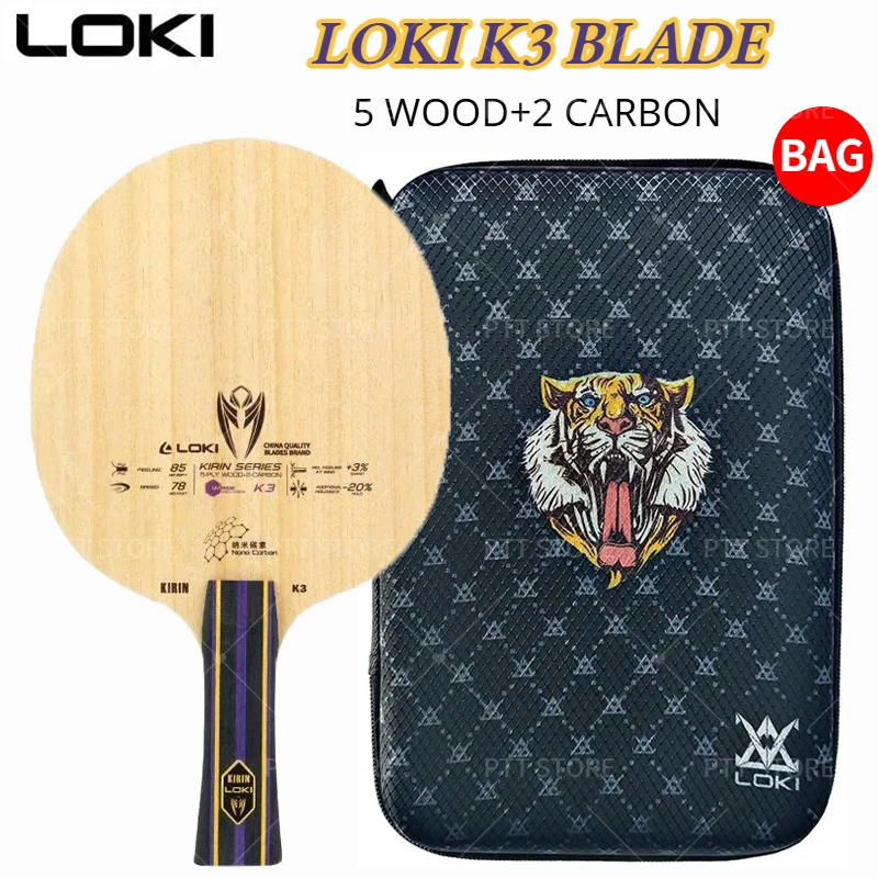 Table Tennis Kit Bag - Raquette de tennis de table originale