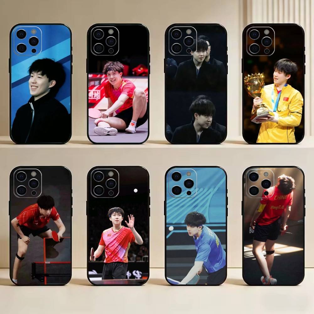 Table Tennis Player - Coque de téléphone souple en silicone