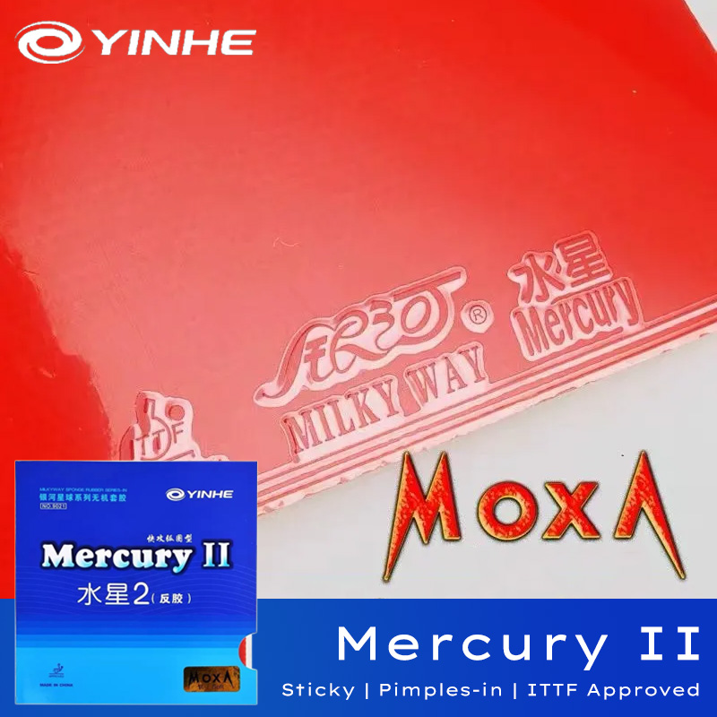 Table Tennis Gun - YINHE Mercury 2 caoutchouc de Tennis