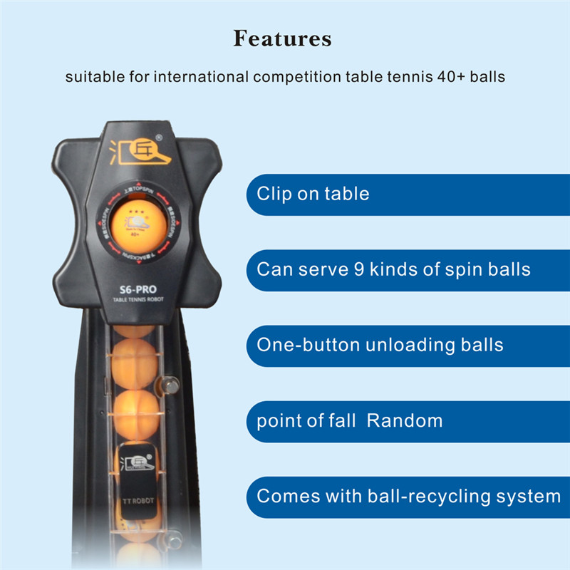 HUIPANG — Robot tennis de tabl - Table Tennis Gun avis et prix