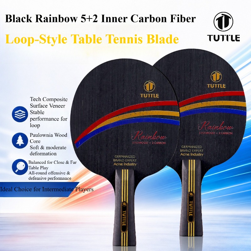 TUTTLE Black Rainbow Inner Car - Table Tennis Player avis et prix
